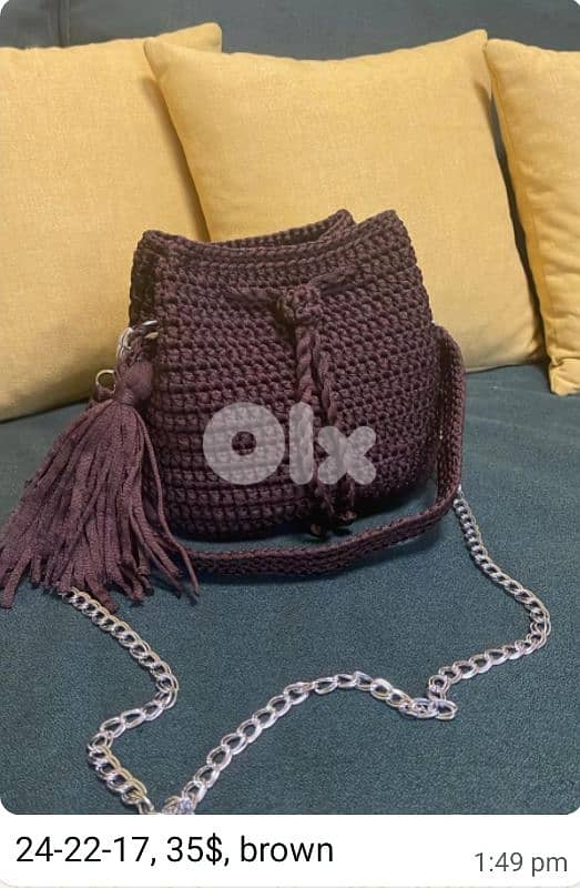 hand made crochet quality thick silk 1