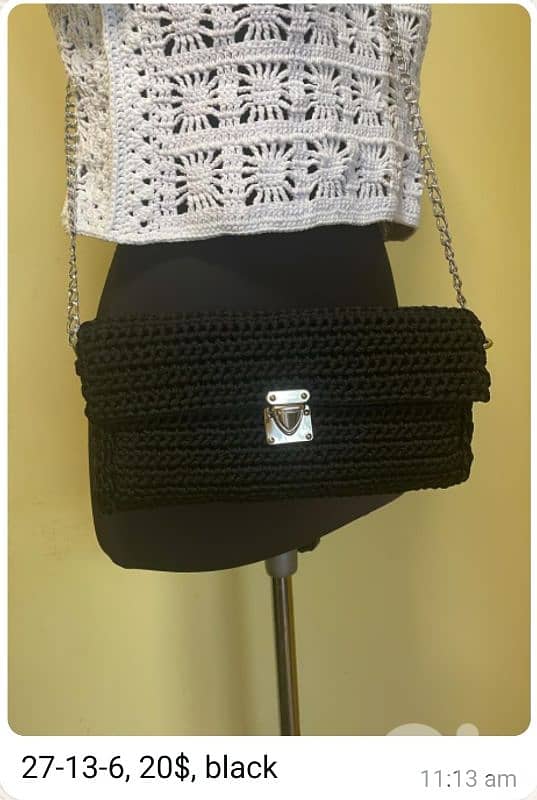 hand made crochet quality thick silk 10