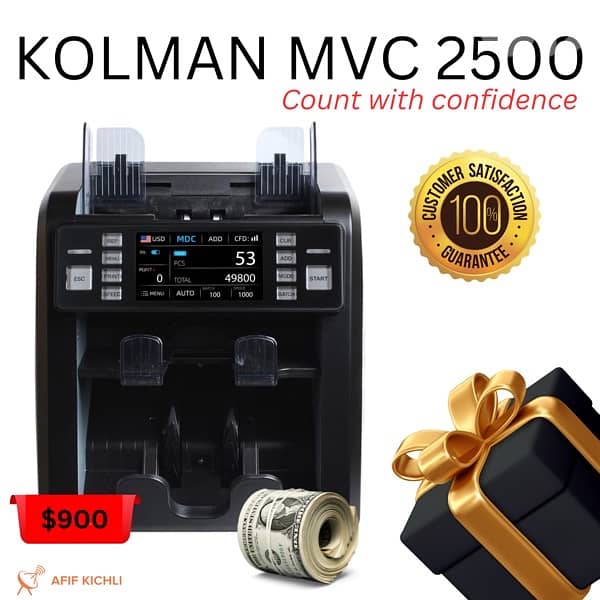 Kolman Pro Money Counters USD EURO LBP 2