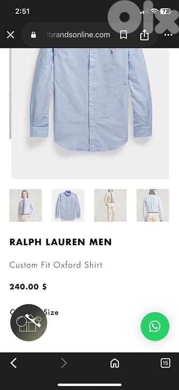 ralph lauren button up 3