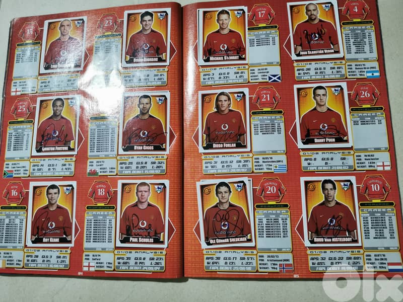 EPL 2003 Sticker Book Complete - for retro collectors 5