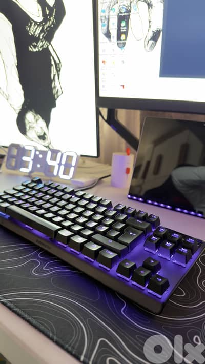 Steelseries gaming keyboard and mouse