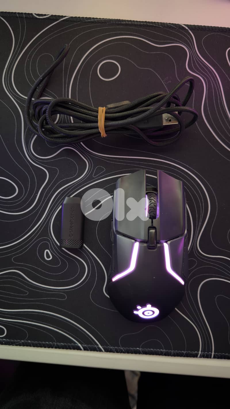 Steelseries gaming keyboard and mouse 4