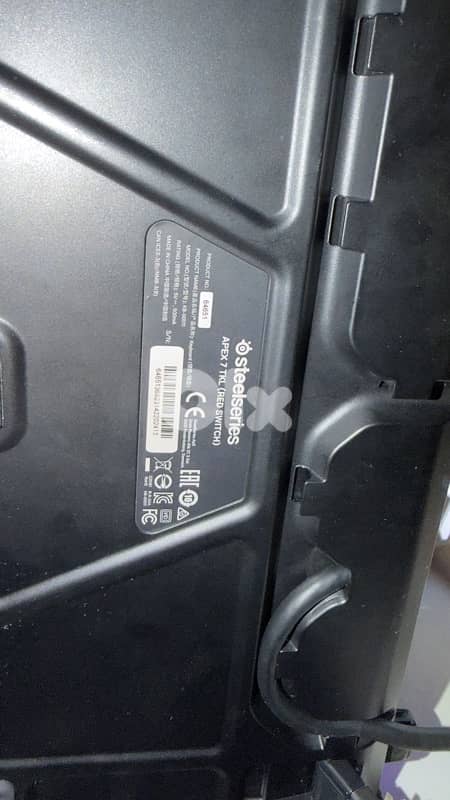 Steelseries gaming keyboard and mouse 5