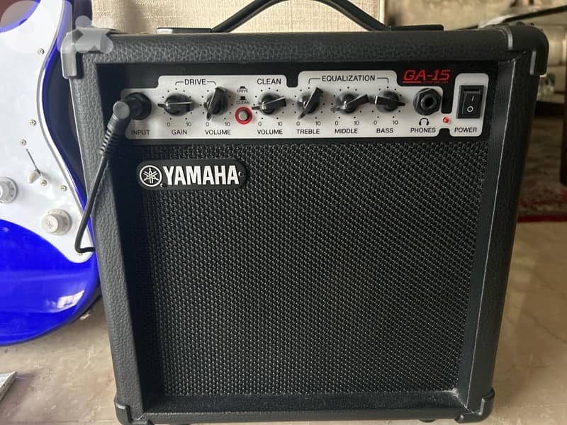 Blue Electric Guitar Yamaha  EG112C (Brand New) 6