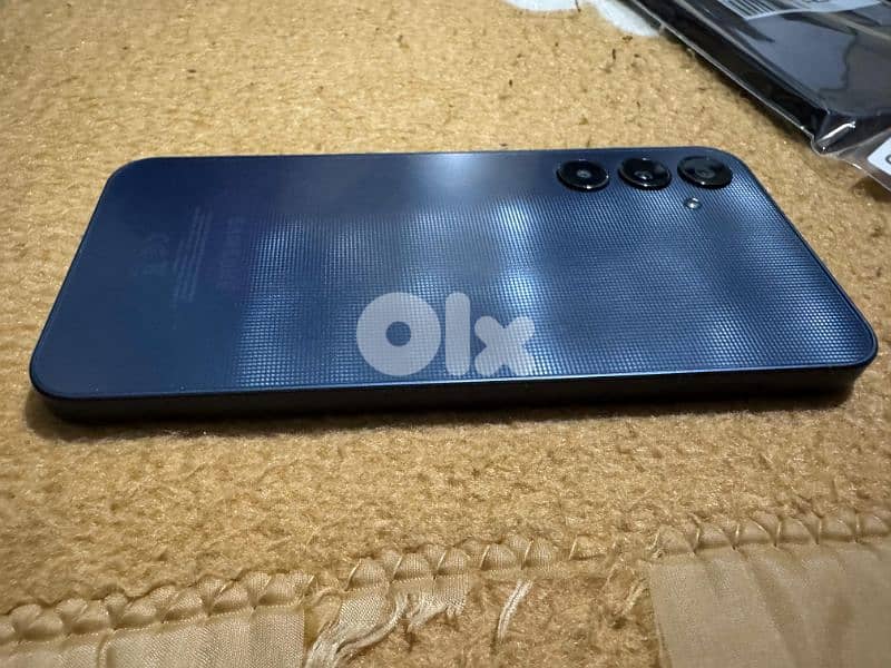 Samsung galaxy a25 256gb, 16gb ram , dark blue تلفون 2
