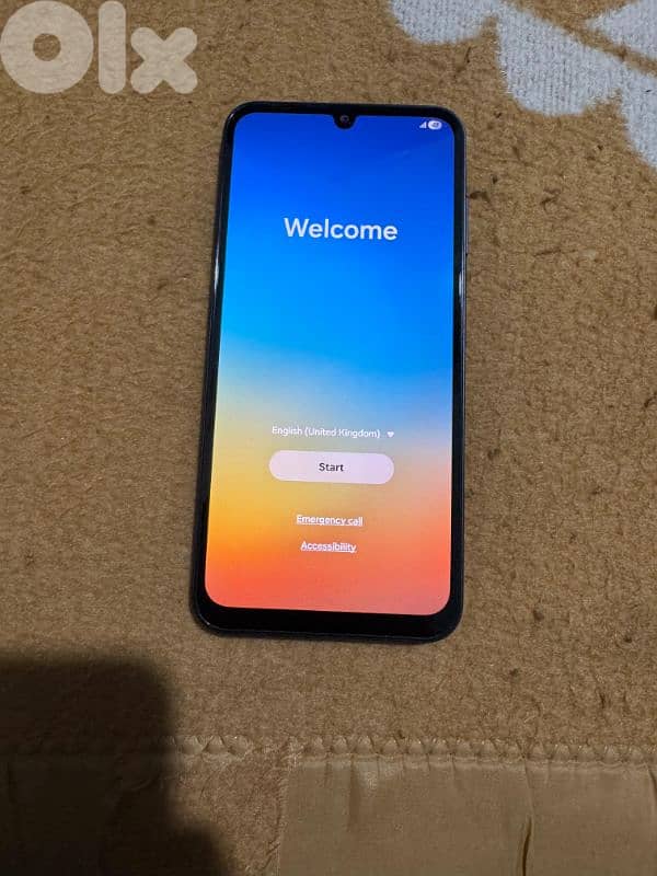 Samsung galaxy a25 256gb, 16gb ram , dark blue تلفون 3