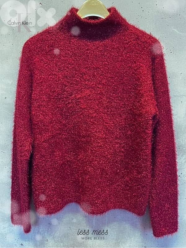 CALVIN KLEIN ORIGINAL NEW SWEATER 1