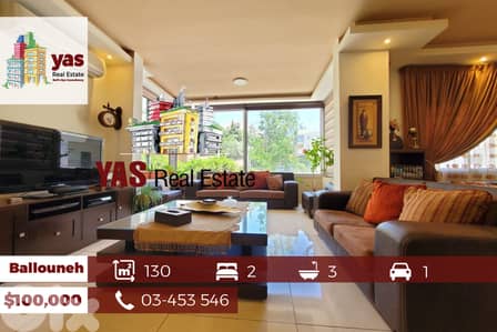 Ballouneh 130m2 | Mint Condition | Prime Area | Catch | TO |