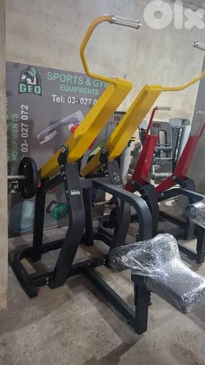 Lat Pull Down Machine Geo Gym Equipment معدات رياضية متنوعة
