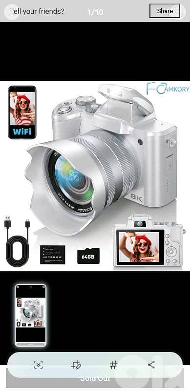 camkory new camera 8k 9