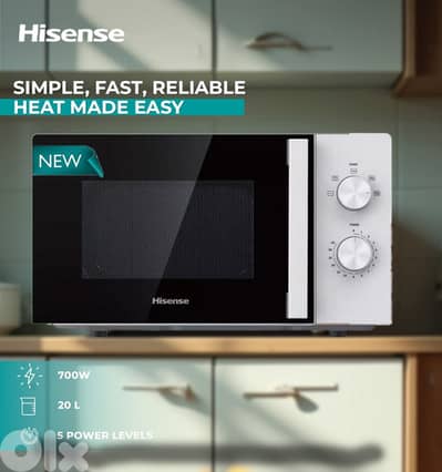 microwave HISENSE 20L