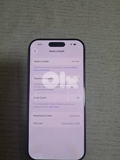 iphone 16 pro 256GB as new