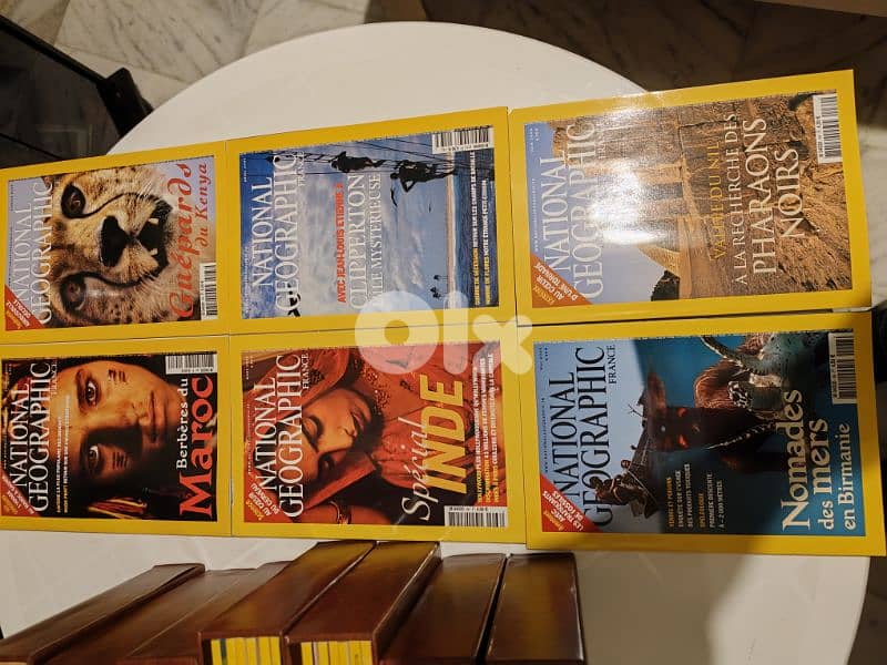 national geographic magazines,48 magazine,2007,avec 8 proteges en cuir 7