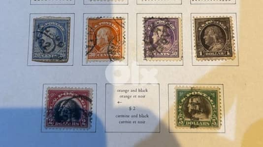 USA old stamps