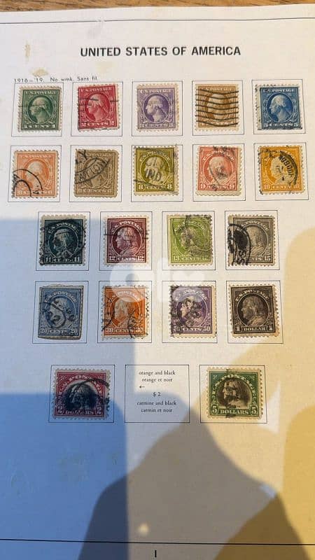 USA old stamps 1