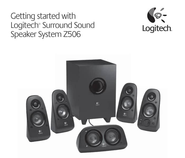 Logitech z506 speaker system 2