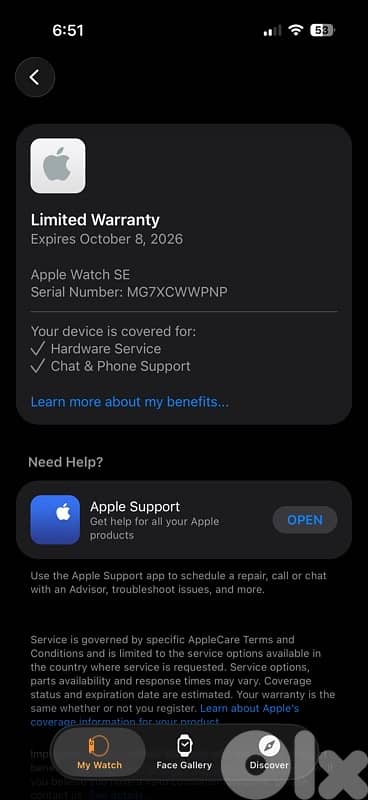 apple watch se2 44mm 1