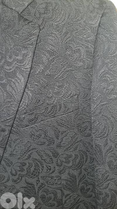 Black floral H&M blazer