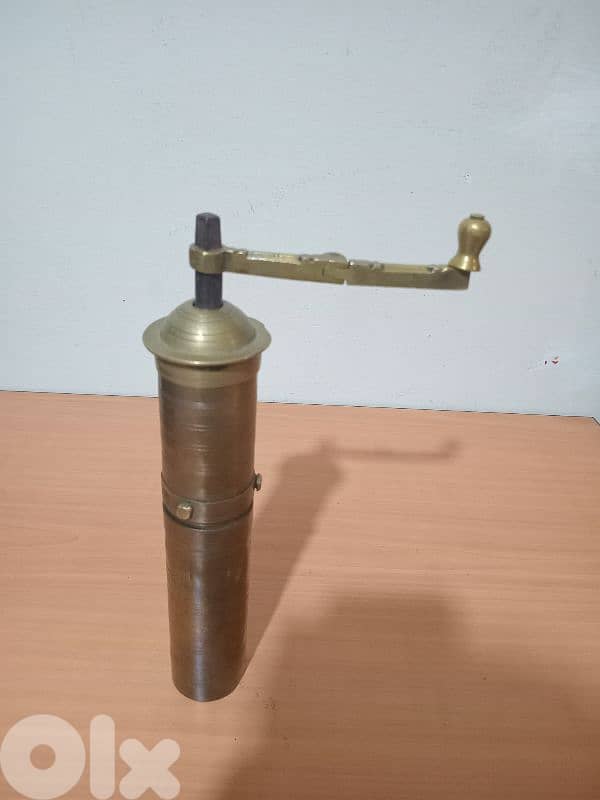 Antique Brass Coffee grinder 1