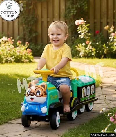 Two Seater Remote Controlled Kids' 6V Electric Train