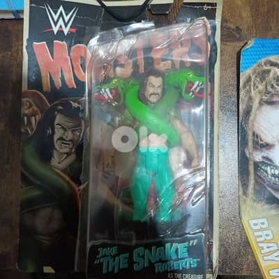 WWE Monsters Jake “The Snake” Action Figure Mattel Sealed Collectible