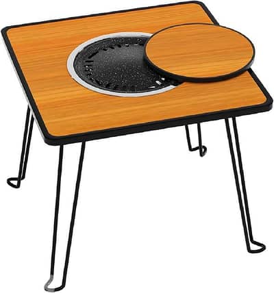 Stainless Steel 3-in-1 Grill & Fire Pit – Convertible Table System