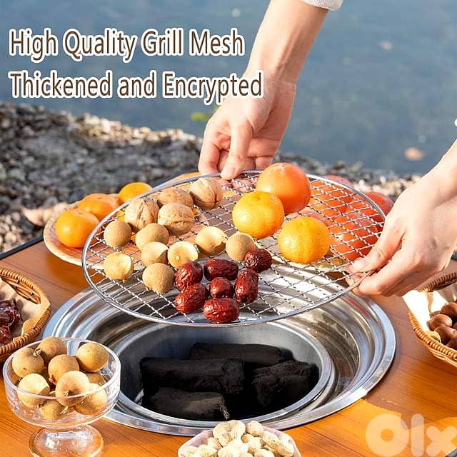 Stainless Steel 3-in-1 Grill & Fire Pit – Convertible Table System 3