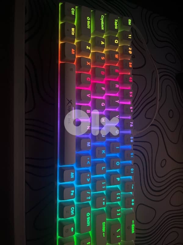 gaming PC with keyboard,mouse,mousepad,monitor and every cable 1