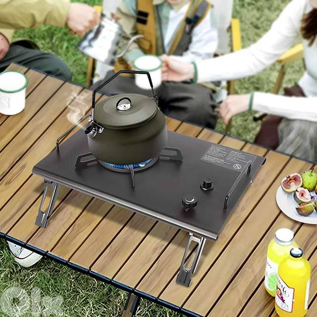 4000W High-Output Field Stove – Stainless & Cast Iron, Quick Ignition 5