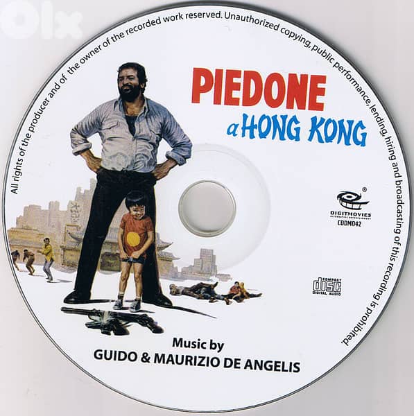 Piedone A Hong Kong ( RARE LIMITED EDITION ) 3
