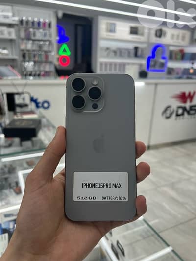 iphone 15 pro max 512G