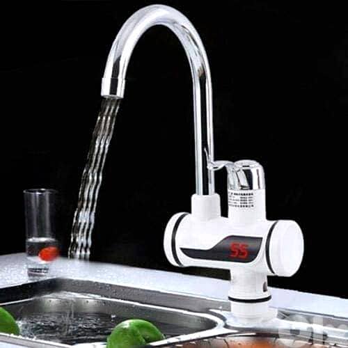 3000W Instant Hot Water Tap: LED Temperature Display & 360° Swivel Arm 1