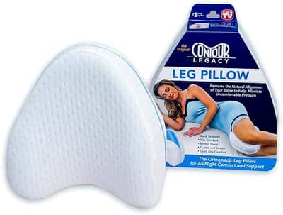 Ventilated Orthopedic Leg Pillow – Spine & Hip Alignment