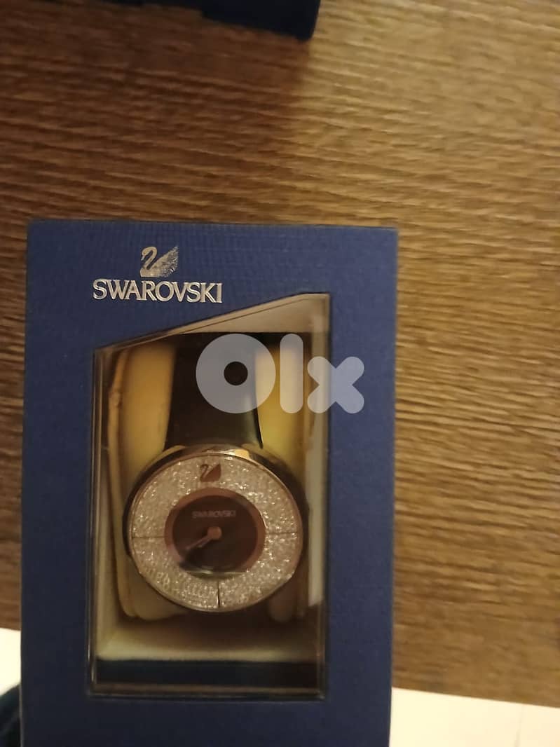Swarovski black watch 1