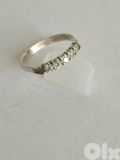 Classy old silver ring - Not Negotiable