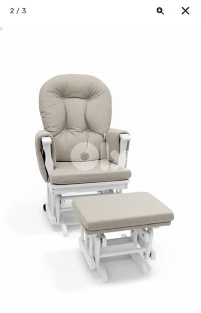 Miila Canvas Nursing Chair
