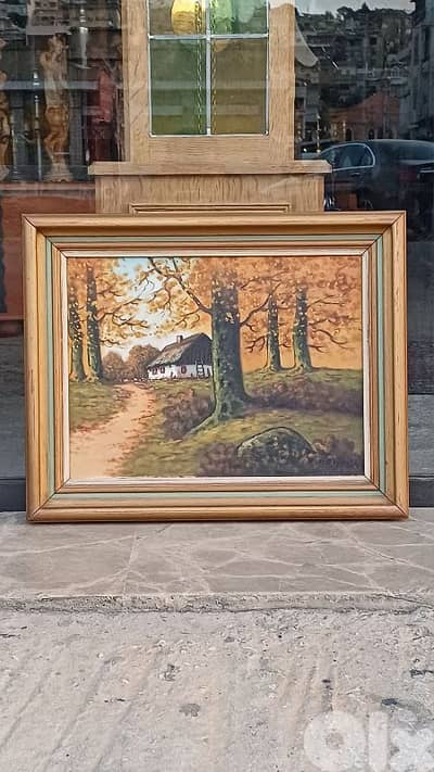 لوحة رسم زيتي اوروبية