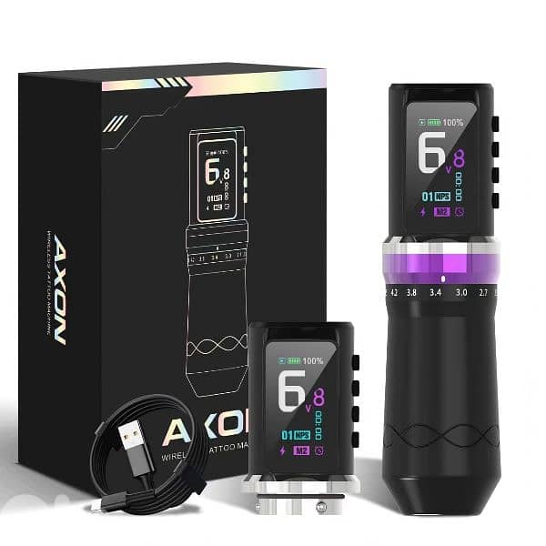 AXON WIRELESS ADJUSTABLE TATTOO MACHINE 1