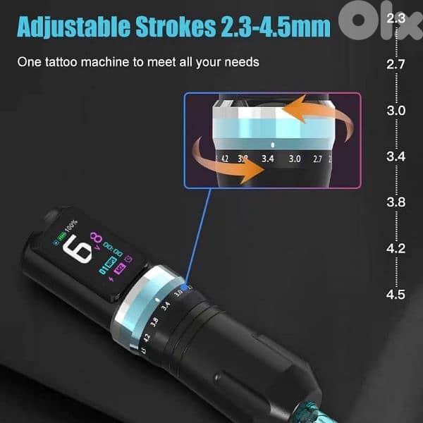 AXON WIRELESS ADJUSTABLE TATTOO MACHINE 3