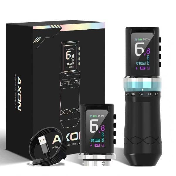 AXON WIRELESS ADJUSTABLE TATTOO MACHINE 4