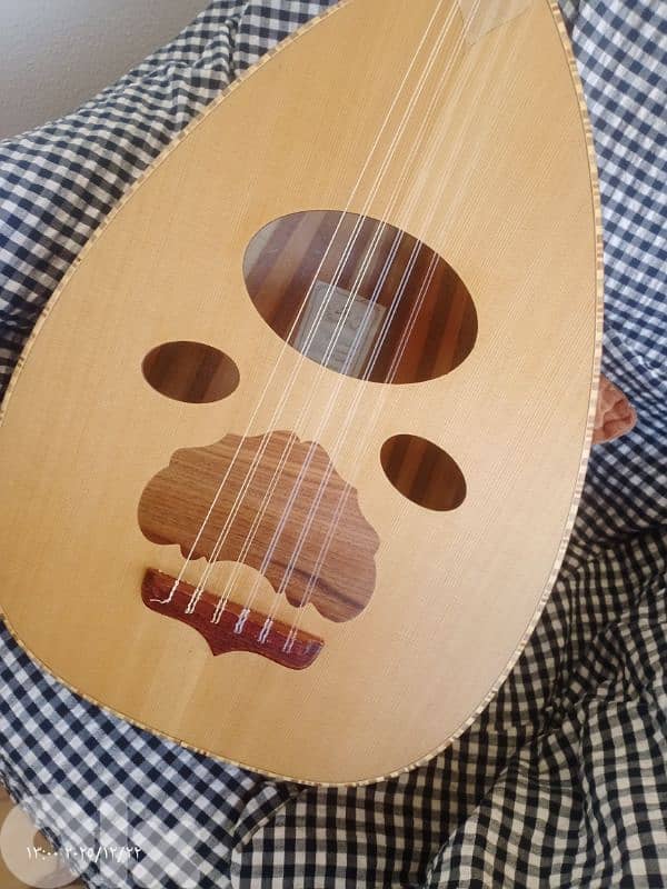 عود زرياب0 موديل عراقي جديد مع حقيبة وريش 4