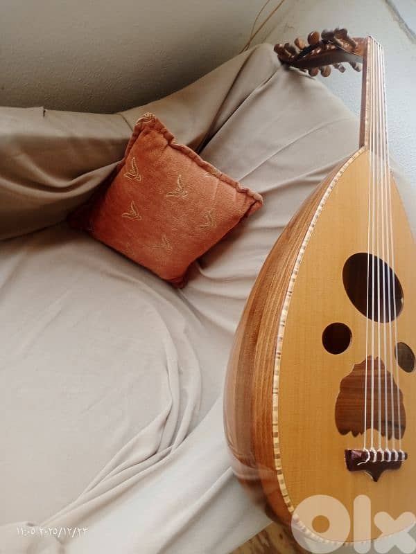 عود زرياب0 موديل عراقي جديد مع حقيبة وريش 12