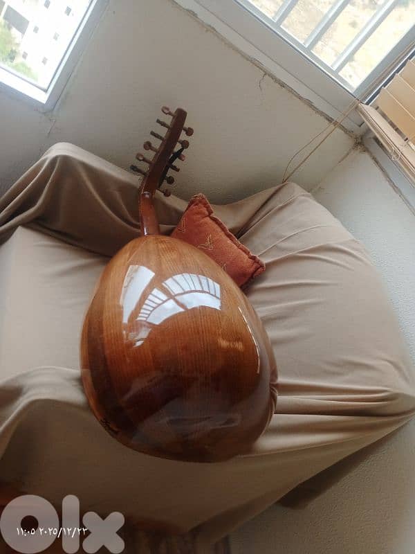 عود زرياب0 موديل عراقي جديد مع حقيبة وريش 14