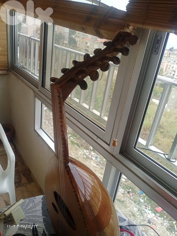 عود زرياب0 موديل عراقي جديد مع حقيبة وريش 17