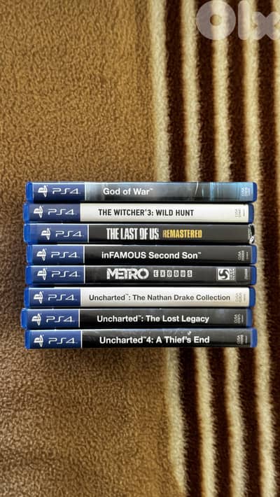 8x PS4 Games