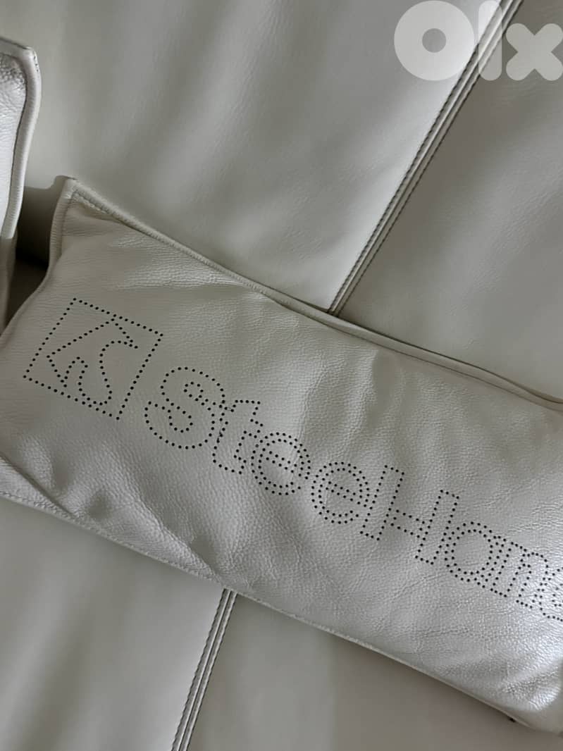 Exclusive Italian Leather Sofa - Like New! 2