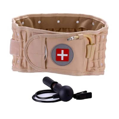 Lumbar Decompression Belt – Inflatable Spine Traction Back Relief