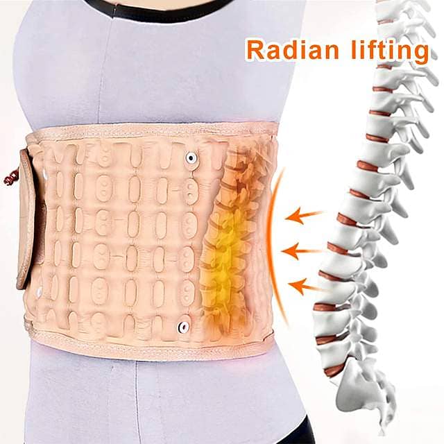Lumbar Decompression Belt – Inflatable Spine Traction Back Relief 1
