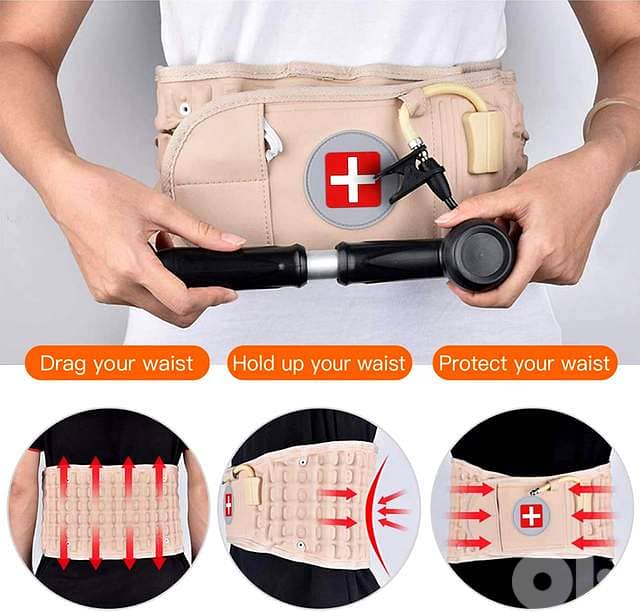 Lumbar Decompression Belt – Inflatable Spine Traction Back Relief 3